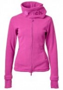 Bench Funnel Neck Fleecjacke Pink