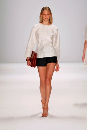 Perret Schaad zur Mercedes Benz Fashion Week Berlin Juli 2011